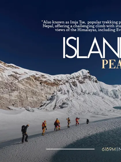 Ready for a 6000m peak? Island Peak (Imja Tse) is a popular trekking peak in Nepal that offers a challenging climb with stunning views of Everest. Join us in September 2025.