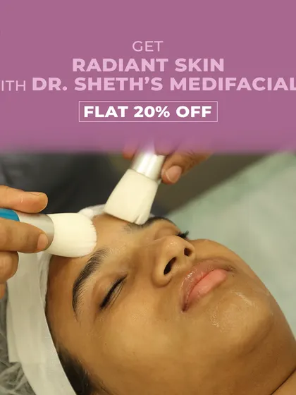 Get radiant skin with our specialized MediFacials. Whether you need brightening, hydration, or acne control, our treatments like the Photo Modulation Facial and Oxygen Booster Facial deliver visible results.