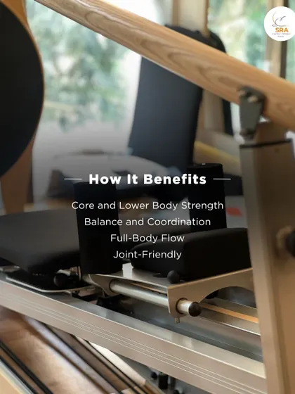 The Gyrotonic® Jump-Stretch Board is a revolutionary apparatus that enhances core and lower body strength, balance, and coordination through joint-friendly, low-impact movement.