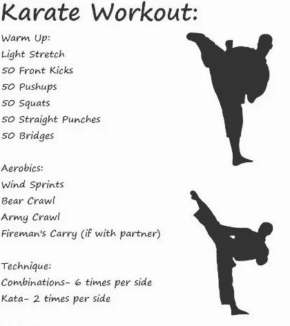 Discipline starts with a consistent routine. This is a sample workout for beginners to build strength, stamina, and technique.
