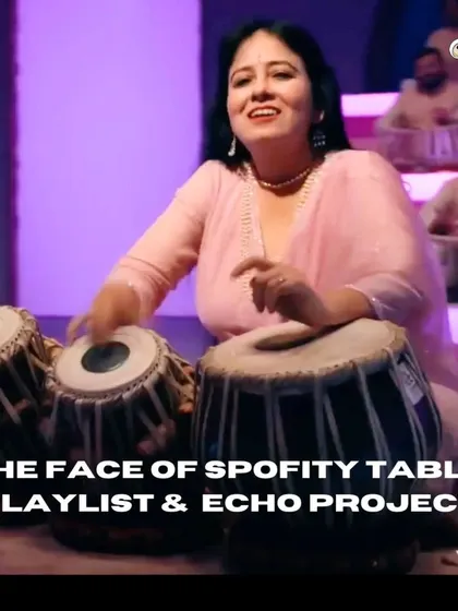 I was thrilled to be chosen as the face of Spotify's official Tabla playlist and to collaborate on the 'Kautilya' track, which received over 13 million views.