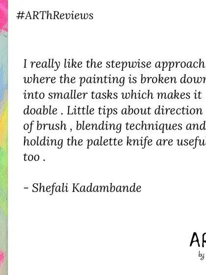 This feedback highlights our stepwise approach, which breaks down paintings into manageable tasks. We find that small tips on brush direction and blending make a big difference.