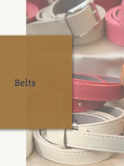 Belts are powerful styling tools. They can be used to cinch a dress, define your waist in a blazer, or add a pop of color to a neutral outfit.