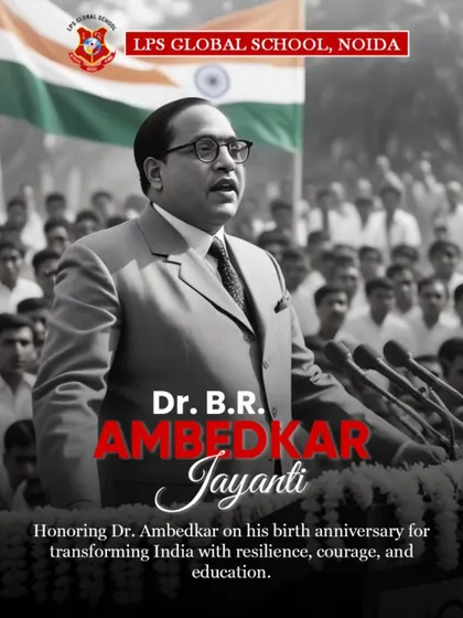 On Ambedkar Jayanti, we pay tribute to Dr. B.R. Ambedkar, the architect of our constitution and a pioneer of social justice and educational empowerment.