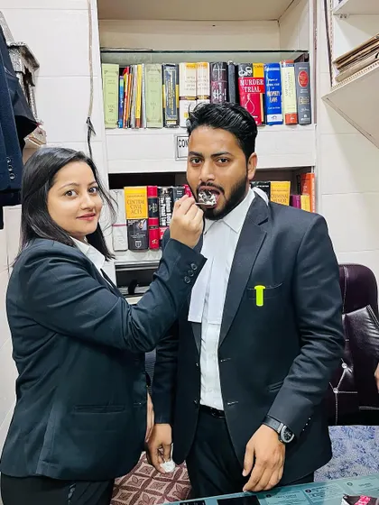 Celebrating a milestone with the team. These moments of shared joy are what make our hard work worthwhile.