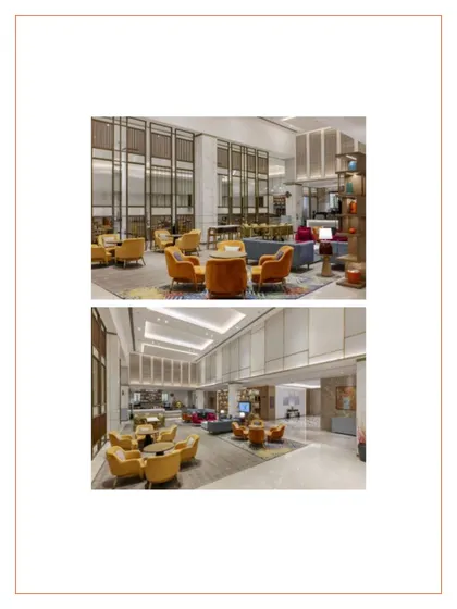 Additional media from the Holiday Inn, Lucknow project. These visuals provide further insight into the design of the lounges, dining areas, guest rooms, and other public spaces, highlighting our commitment to creating a cohesive and culturally resonant hospitality experience.
