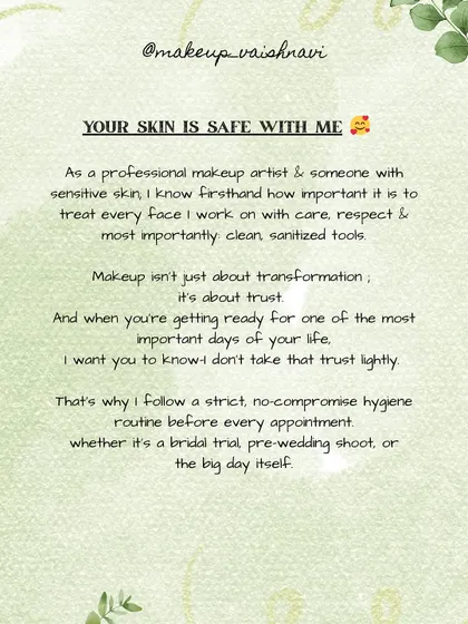 Your skin is safe with me. This is my promise to you, explaining my strict, no-compromise hygiene routine that ensures every tool that touches your face is perfectly clean and sanitized.