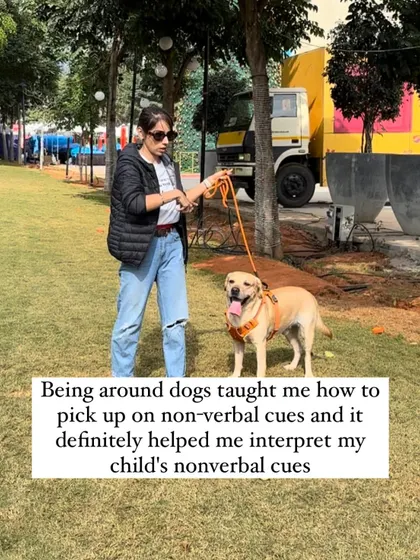 Being around dogs taught me to pick up on subtle, non-verbal cues. This skill has been invaluable in helping me interpret my pre-verbal child's needs and emotions.