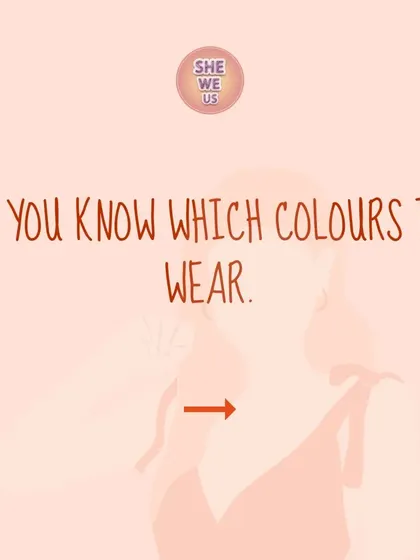 Knowing which colors make you shine is a sign of style mastery. The right colors can make you look more alive and vibrant instantly.