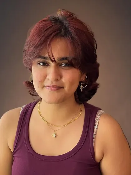 A shag haircut for Anushka. This versatile cut adds texture and movement.