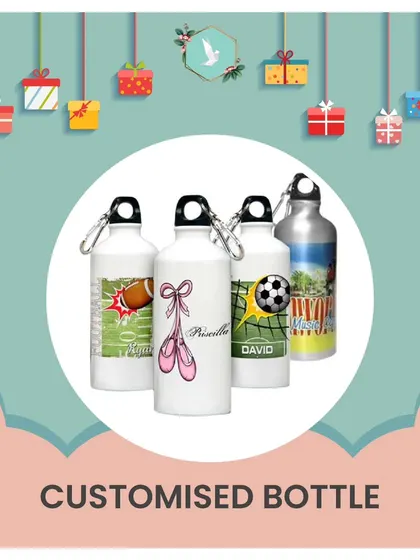 A great gift for school or sports. These customized water bottles can be designed with any theme, from football and ballet to their favorite cartoon characters.