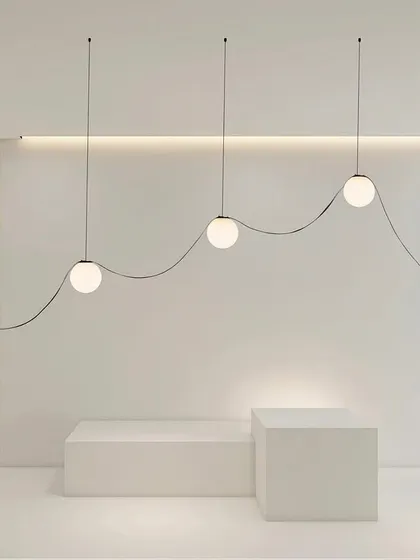 The Braided Tape Series offers ultimate creative freedom. This flexible, tape-like lighting system can be suspended, wrapped, or draped in countless configurations, allowing you to draw with light and create truly unique installations.