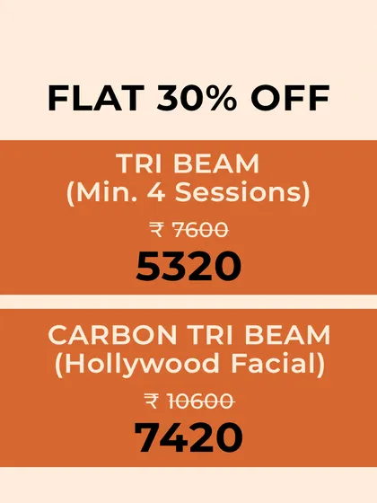 We offer specialized brightening laser treatments like the Tri-Beam and the Carbon Tri-Beam (Hollywood Facial) to give you a radiant, event-ready glow.
