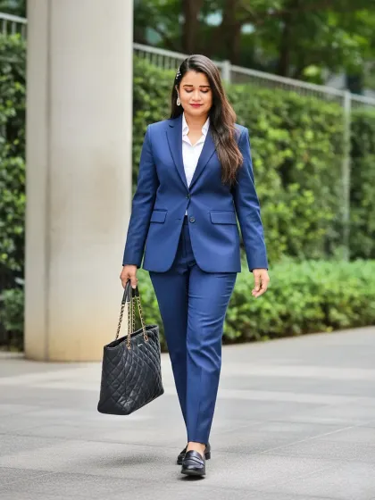 Dressed for success and ready for any corporate challenge. Whether it's a boardroom discussion or a large-scale conference, I adapt my style to fit the corporate environment, always presenting a polished and confident image for your brand.