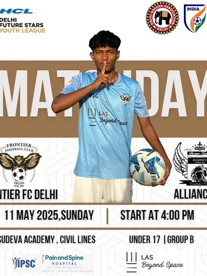 Match day for our U-17 team against Alliance FC. Every game counts.