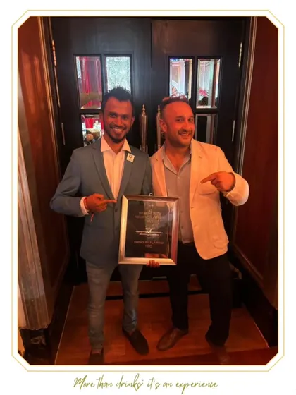 Celebrating our Platinum win at the WeddingSutra Influencer Awards 2025. This award for our bar experiences is a reflection of the passion we pour into every event.