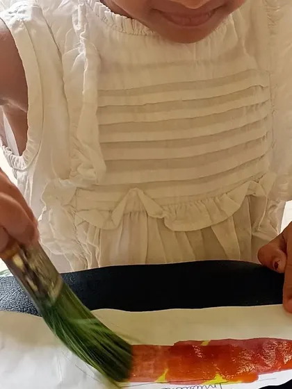 A collection of images from our various science experiments, where children get to be little scientists, exploring concepts like chemical reactions and color theory through hands-on play.