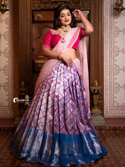 Another full-length shot, captured from a slightly different angle to show the movement of the skirt.
