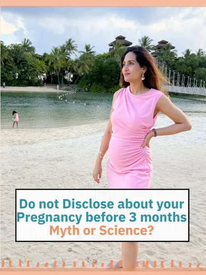 Is the "don't disclose before 3 months" rule a myth or science? I explore the reasons behind waiting to announce a pregnancy. For me, I waited until 6 months this time.