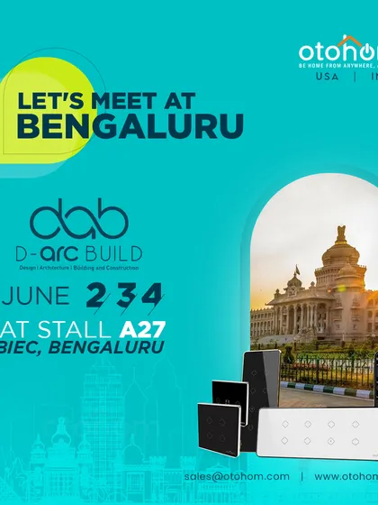 Come meet us at the D-Arc Build event in Bengaluru. We are ready for three days of engaging home automation demonstrations and conversations about the latest industry developments.