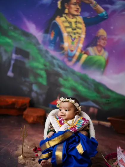 Celebrating our coastal heritage with this little Koli-themed shoot, under the watchful eye of Ekvira Aai.