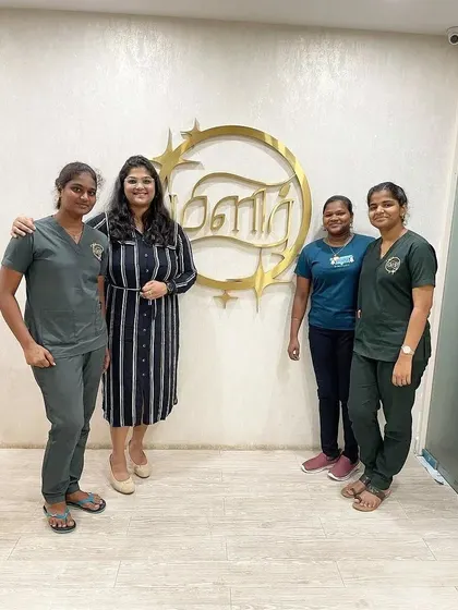 A proud moment with the team at Milir Skin and Laser Clinic. This photo was taken after a successful offline session, part of a comprehensive professional communication program.