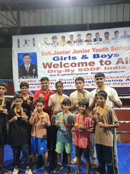 Another group of our proud medal winners. We aim to make winning a habit through consistent and rigorous training.