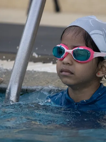 Focus and concentration are part of the learning process. These images show our students listening to instructions and practicing their skills.