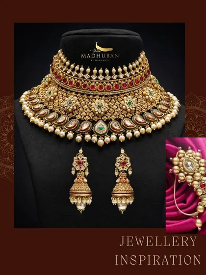 Jewelry is key to the Maharashtrian bridal look. I provide inspiration for essential pieces like the traditional nath and choker necklaces.