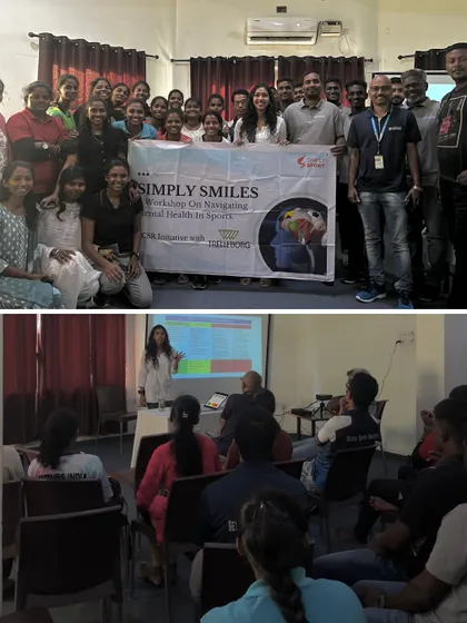 A workshop on navigating mental health in sport for coaches from Life Sports Academy and Victory Sport Foundation. Our Lead Sport Psychologist led this impactful session for around 35 coaches.