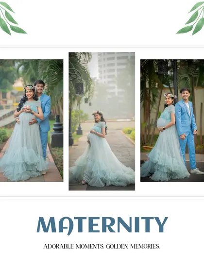 This couple looks absolutely regal in their coordinated blue outfits. I help with styling to ensure your photos are cohesive and beautiful.
