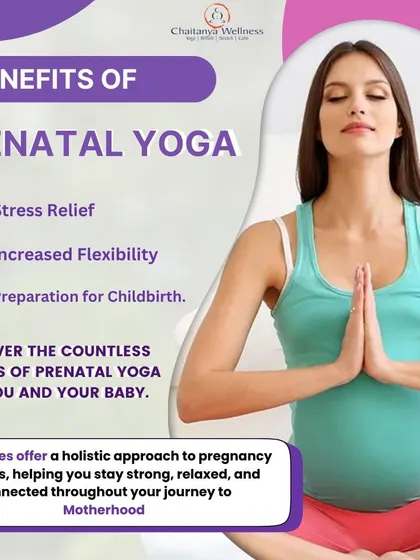 Discover the countless benefits of prenatal yoga for you and your baby. Our classes offer a holistic approach, helping you stay strong, relaxed, and connected through stress relief, increased flexibility, and preparation for childbirth.