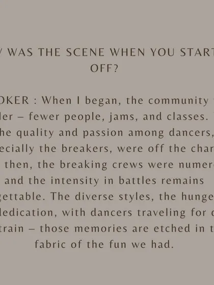 When I started, the community was smaller but the passion was huge. I have unforgettable memories of the hunger and dedication from those early days.