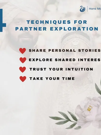 Exploring your connection with a potential partner is a journey of discovery. Sharing stories, exploring interests, and taking your time are all part of the process.