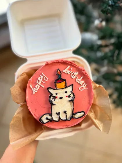 A showcase of some of my favorite custom bento cakes. You can see a variety of designs, from a Harry Potter theme and a cricket-themed "29 not out" cake to a romantic "let's grow old together" message, showing the endless possibilities for personalization.