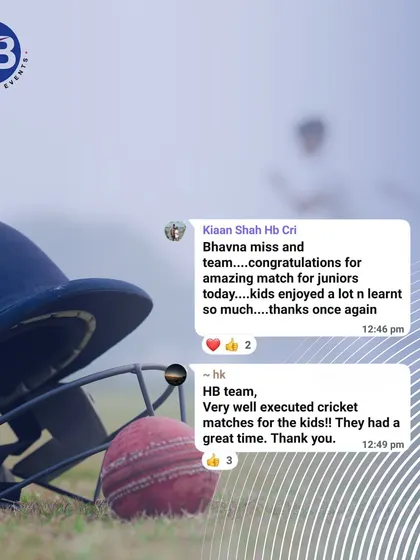 It brings us immense joy to hear that our junior matches are well-executed and that the kids had a great time. Thank you to the parents for their continuous support and positive feedback.