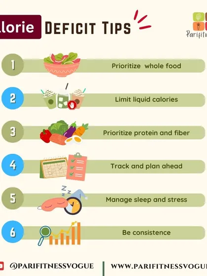 A calorie deficit is essential for weight loss, but it needs to be done correctly. Here are my top tips, including prioritizing whole foods, limiting liquid calories, and tracking your intake.