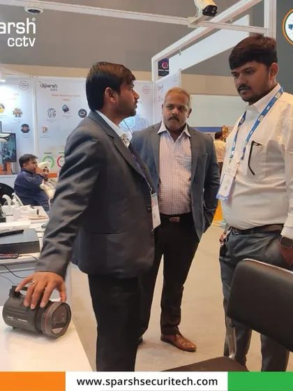 A product demonstration for banking professionals at IBEX India 2025. My rugged and specialized cameras are ideal for securing high-risk financial environments.