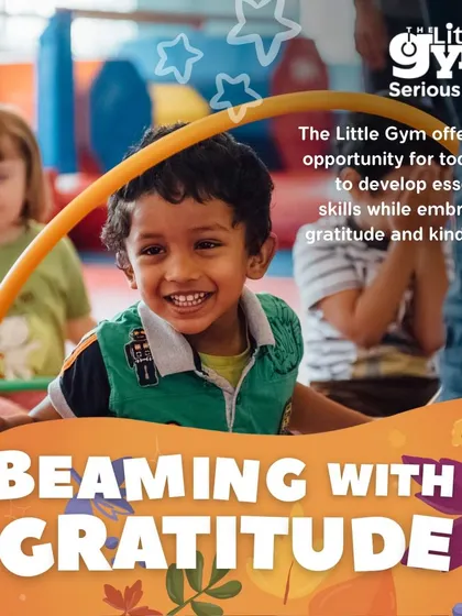 This month, we're "Beaming with Gratitude." Our pre-k activities are designed to enhance body control and stability while also instilling important values like gratitude and kindness.