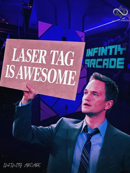Barney Stinson knows what's up. Laser tag isn't just awesome, it's legendary.