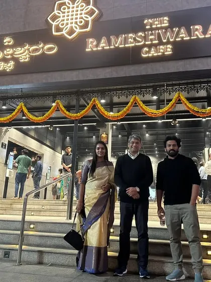 Hosting Shri Kalyan Chaubey, President of the All India Football Federation. Our cafe's reputation for authentic South Indian food attracts guests from all walks of life.