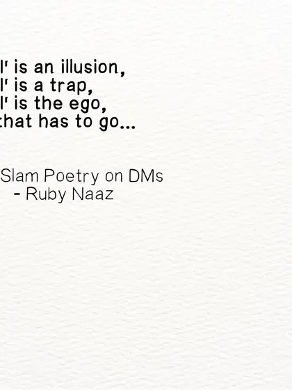 An impromptu poetry exchange I had in my DMs. It started as a playful banter and evolved into a deep reflection on the ego, the soul, and the birth of love in the corner of one's heart.