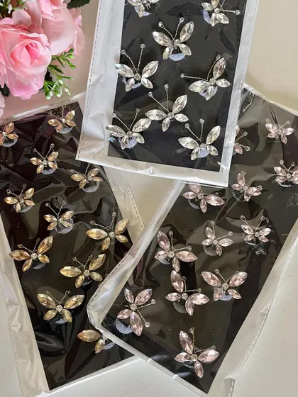 I love giving you options. Choose from baby pink, gold, or silver to match your look perfectly.
