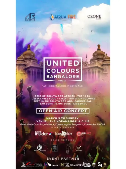 Another look at the promo for the 'Father of all Holi Festivals'. The scale of this event was incredible, with a top DJ lineup and huge crowds.