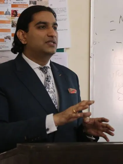 Speaking to students at the Apeejay Institute of Mass Communication on the topic of 'Conceptualizing Events'. A great event starts with a strong concept, and I was happy to share my framework with them.
