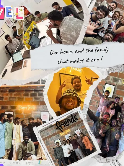 This is our home, and the family that makes it one. A collage of moments with our incredible team, the people who work tirelessly behind the scenes.