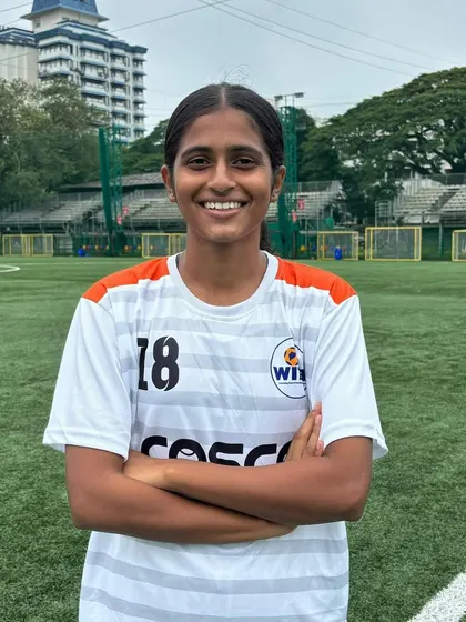 Rochelle, a product of our academy's focus on long-term player development, pictured after her selection for the Maharashtra state team. Her success is proof that hard work and the right guidance pay off.