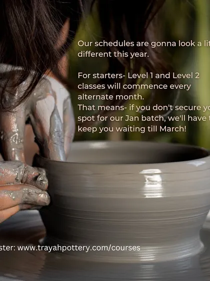 Heads up! Our class schedules are changing. Level 1 and Level 2 courses will now run in alternate months, so make sure to book your spot early to avoid waiting.