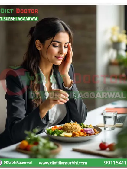 Mindful eating is a powerful tool for busy professionals. Taking a moment to savor a healthy meal, away from your desk, can improve digestion and prevent overeating, even on the most hectic days.