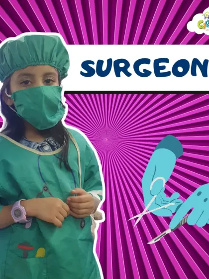 This little surgeon is ready for the operating room. Our dress-up costumes, like this surgeon outfit, inspire imaginative role-playing.